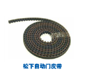 Automatic door timing belt