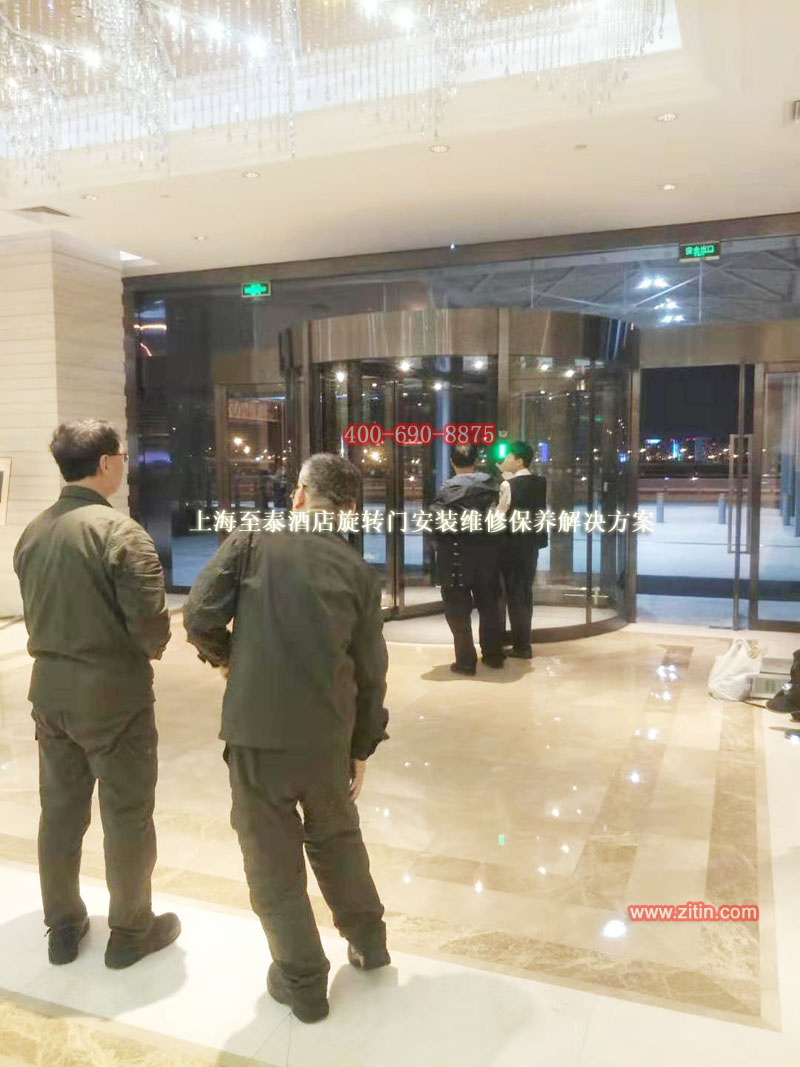 Panasonic automatic revolving door design, installation and repair